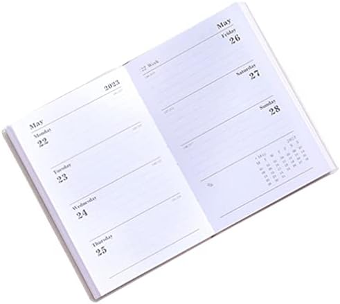 Tofficu Planer 2022-2023 English Raspored Notepad Dnevni raspored Notebook Pocket Džepna dizajna Planer