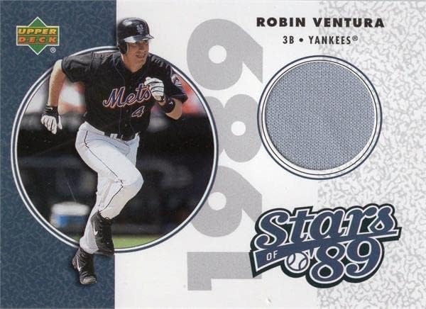 ROBIN VENTURA PLAYER ISSYY BAPLY BASE KARTICE 2002 GORNJI DECK STARS SLRV - MLB Igra polovna dresova