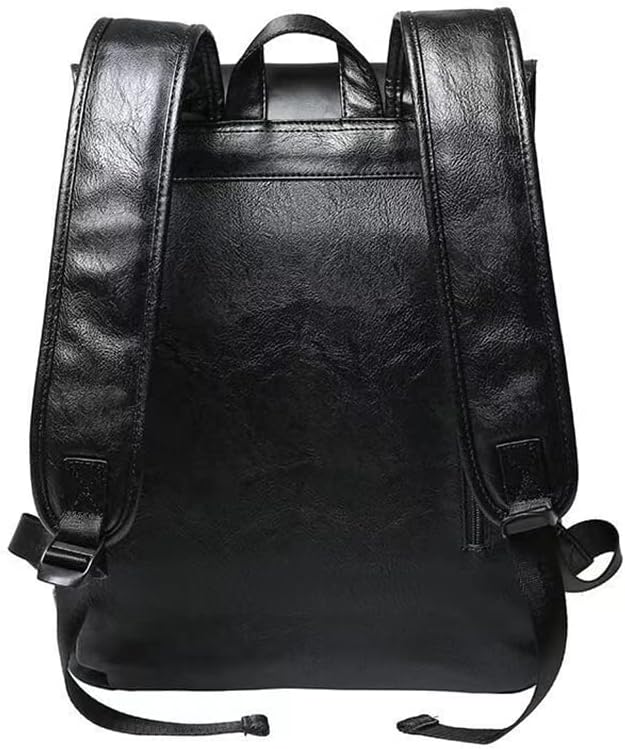 Hanuva Faux kožni ruksak novčanik s školskim školskim školskim torbom za vikend Travel Backpad Faux kožni ruksak Retro laptop školska torba