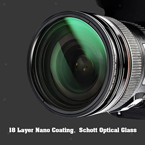Csyanxing Filter sočiva kamere optički stakleni Filter protiv gustine ulja za Nikon za Pentax za Sony DSLR