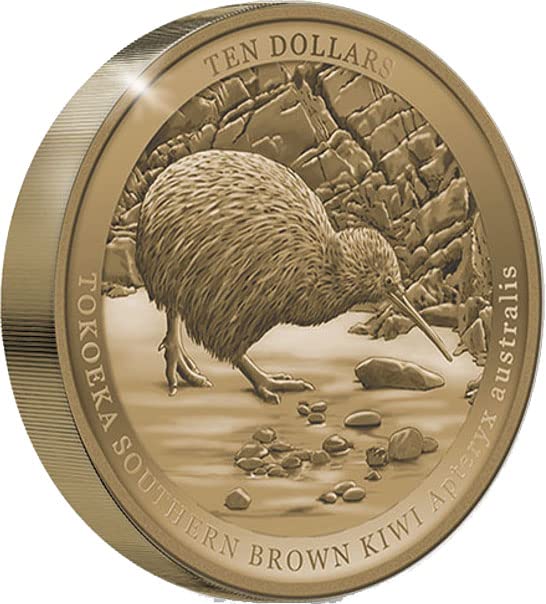 2023 DE KIWI POWERCOIN 1/4 oz Gold Coin 10 $ Novi Zeland 2023 0,25 OZ Doood