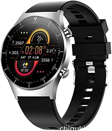GXFC Smart Watch pogodan za WACTCH GT2 Sportski pedometar Gledaj krvni pritisak, srebro