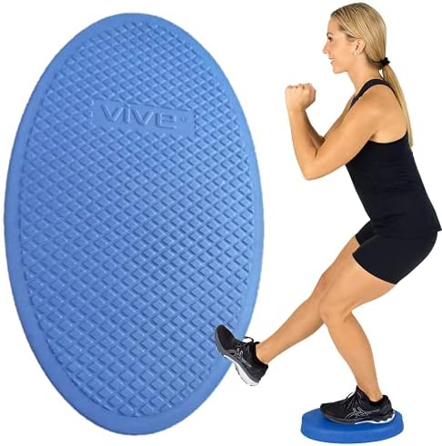 Vive ovalni balans - jastuk za balance za fizikalnu terapiju i rehabilitaciju - mekana stabilnost trenerska