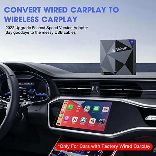 【2023 Najnoviji adapter za bežični karplay za iPhone 2023, Apple Carplay dongle za tvorničke žičane automobile,