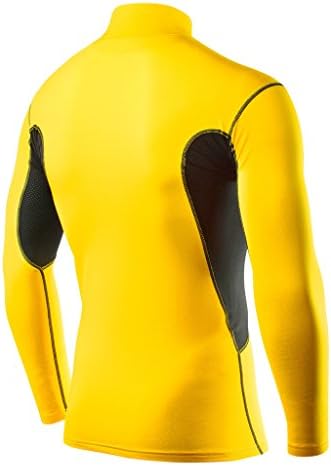 TCA muški Supertermalni kompresijski osnovni sloj Fudbal za trčanje Top Dugi rukav termo ispod majice-lažni