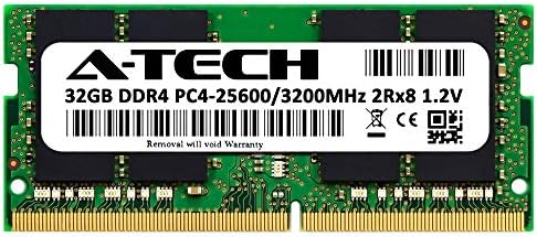 A-Tech 32GB memorija Ram za Dell Alienware Površina 51m R2 - DDR4 3200MHz PC4-25600 Non ECC SO-DIMM 2RX8