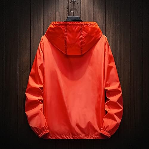 Ymosrh kišne jakne za muškarce Vodootporna zima casual boja plus veličine Hoodie patentni zatvarač na otvorenom
