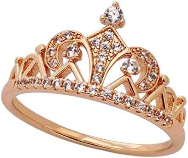 Prsteni za vjenčanje i angažman, bakarna veličina Lady 510 prsten za temperament prstena elegantan prijedlog
