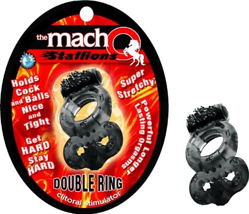 Macho Stallions - Dvostruki prsten klitotalni stimulator