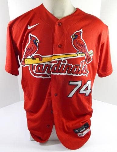 2020 St. Louis Cardinals Nabil CISMATT 74 Igra Polovna Crvena dresa BP 46 7 - Igra Polovni MLB dresovi
