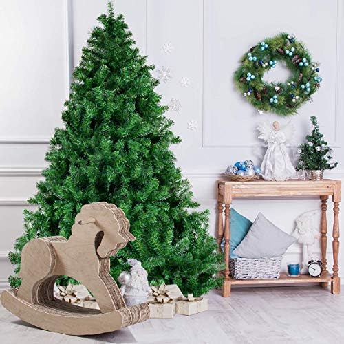 Topyl 5ft Božićno stablo Untilificial Premium šarke smreke Xmas Tree Cull Tree W / sklopivi metalni štand,