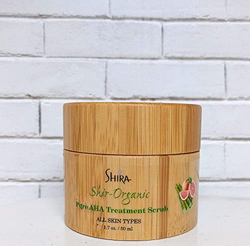 Shira-organski Pure AHA tretman piling, prirodni piling za piling kože i podmlađivanje, pogodan za sve tipove kože