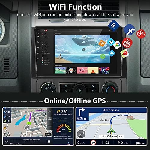 Android 11 Auto stereo za Ford Escape Radio 2007-2012 / Mazda Tribu 2007-2012 / Ford Kuga 2007-2012 Apple