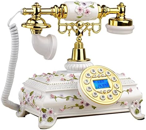 Gayouny Retro telefoni Ručno rađeni telefonski telefon fiksni telefon fiksni za kućni uredski hotel pansion