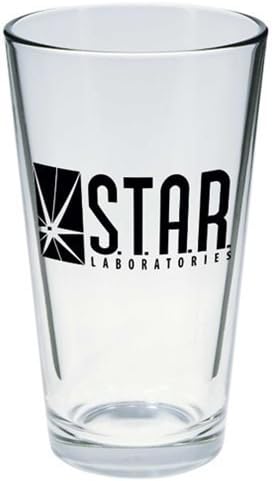 The Flash S. T. A. R. Labs Toon Tumbler Pint Glass