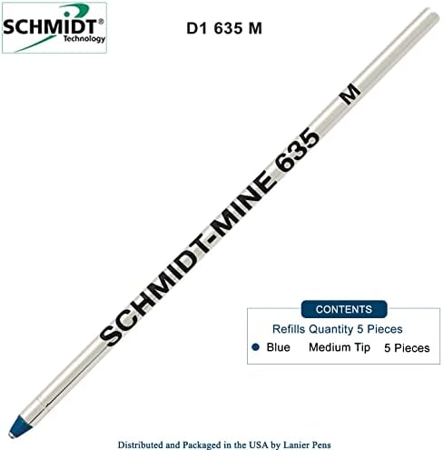 5 Paket - Schmidt 635 Mini D1 Punjenje-Plava