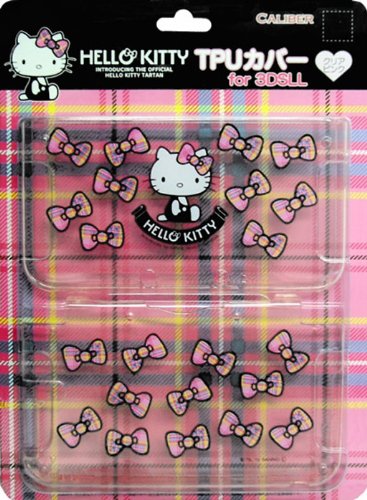 Hello Kitty TPU cover for 3DSLL for 3DSLL