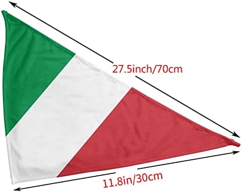 Pas bandane italijanska zastava pet Bandana šal trougao Bibs marama pribor za pse mačke