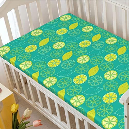Ljetni tematski lim, standardni krevete za krevetić ugrađeni list mekani i rastezljivi otvor za dječaka