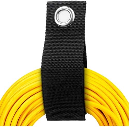 Cabilock 10pcs držač produžnog kabla Organizator čičak i omča za odlaganje kaiš za teške uslove rada vješalica