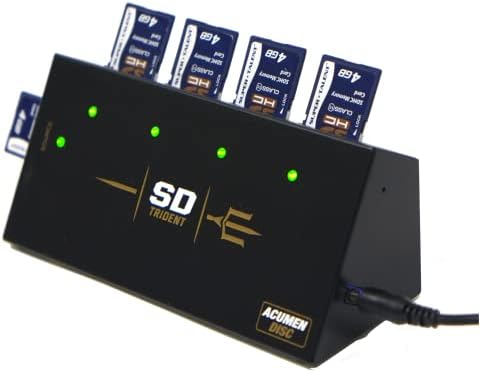 Acumen disk SD Trident-1 do 4 Secure Digital / MicroSD / TF Compact Duplicator Autostart Cloner Copier