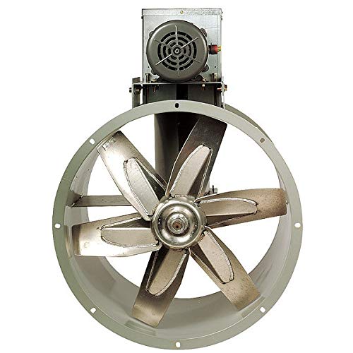 16 Tubeaksijalni ventilator W / Motor & pogon PKG, 208-230 / 460VAC
