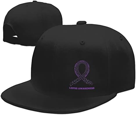 Lupus Awareness Snapback šeširi za muškarce i žene Podesiva bejzbol kapa sa ravnim obodom sa ravnim novčanicama