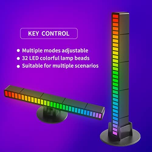 LED ritam svjetla, RGB Smart Sound Light barovi, milione Hue glasovno aktivirano svjetlo, promjena boje