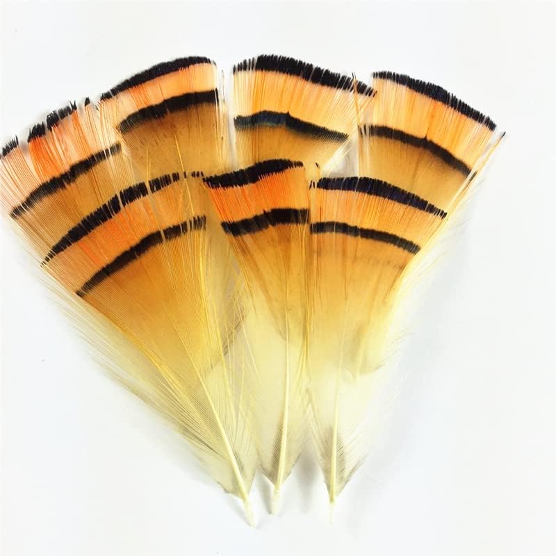 TTNDstore 100kom / Lot prirodni fazan perje za 4-8cm / 1.6-3.2 inčni vjenčanje perje ukras perje perje za