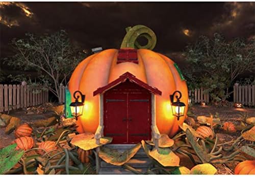 Laeacco 9x6ft Halloween tema vinil pozadina bundeva kuća pozadina Halloween party dekoracija zombi Party