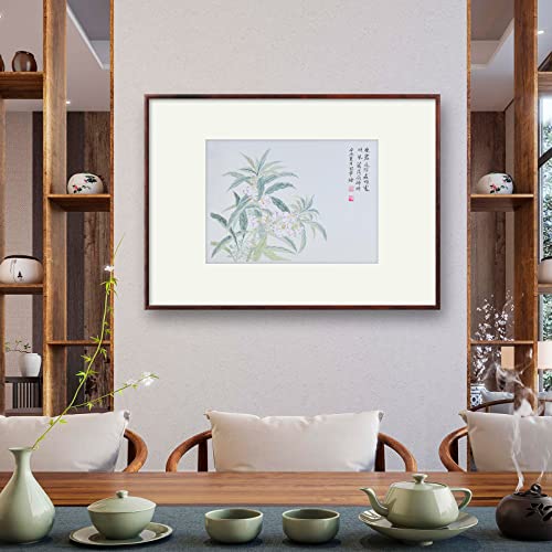 Impatiens Balsamina cvjetna kineska slika ručno obojena umjetnička djela zidna Umjetnost orijentalna četka
