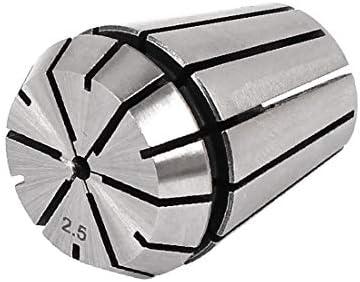 X-dree stezanje 2,5 mm Stezanje Steel Spring Collet CNC tokarski glodalice Chuck (ER25 2,5 mm stezni dia