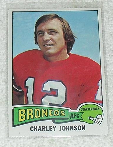Charlie Johnson 1975 TOPPS NFL fudbalska karta 295