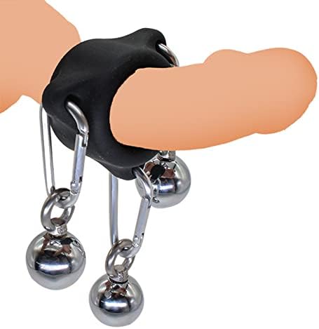 Penisextder muški muški čvrsti silikonski od nehrđajućeg čelika koji se proteže gravitacijskim loptom, nehrđajući