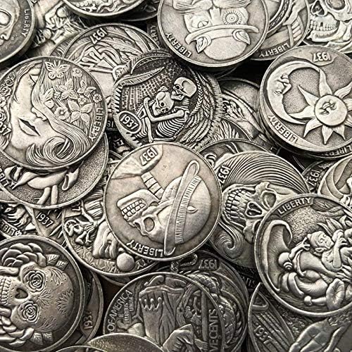 Replika Komemorativni novčić Srebrni novčić Američki bizon Poker Coin 1937 HANDICRAFT kolekcija Suvenir