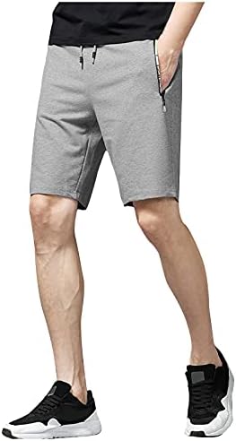 Muške kratke hlače za vježbanje Casual s elastičnim džepovima sa patentnim zatvaračem hlače za hlače veličine