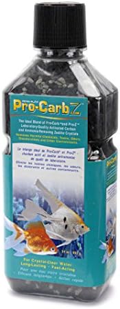 Penn-Plax Pro-Carb Z sadrži aktivni ugljen i zeolit za kristalno čistu, zdravu akvarijsku vodu, 34 unce,