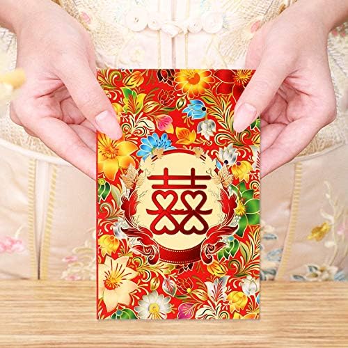 ABOOFAN Bride pokloni Kineski crveni džepni novac 80kom kineske vjenčane crvene koverte sretni novac koverte