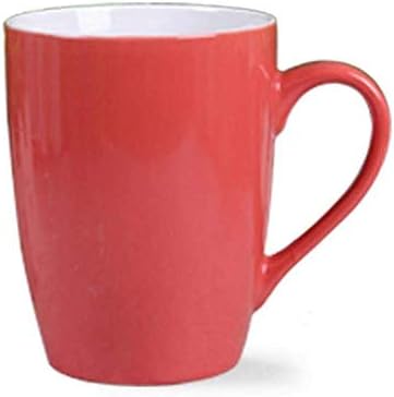 Htllt domaćinsku keramičku kupu vode Označiva Crvena keramička čaša Kup za vodu