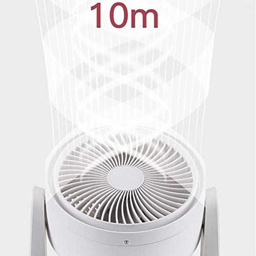 Ventilator za vazdušni Cirkulator sa daljinskim upravljanjem, prenosivi Ultra tihi ventilator za sto oscilirajući