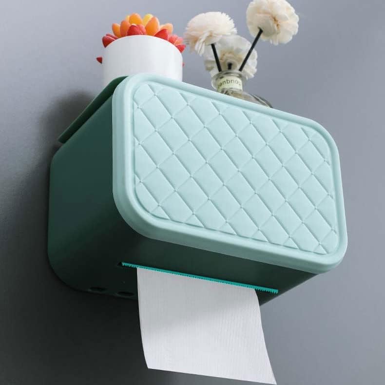 HOUKAI multifunkcijski toaletni držač papira vodootporni toaletni tkivni tkivni kutija zidni nosač kupaonica