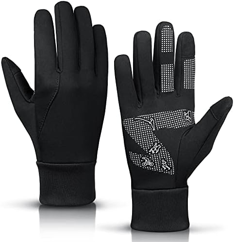 Bessteven Tanke zimske rukavice za muškarce Žene otpadne vjetrootporne vjetrootporne klizanje Termalne sportske