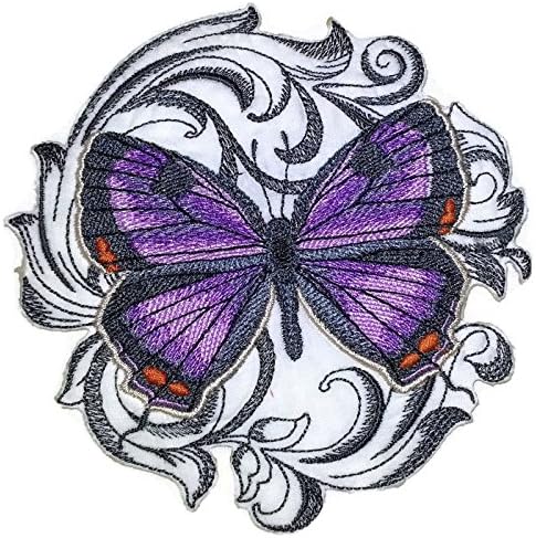 Izađite po mjeri i jedinstveni nevjerojatni šareni leptiri [Kolorado šišanje sa barokom] Vezeg željeza na