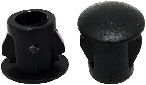 5mm crne rupe utikači plastični čepovi za rupe u ispiranju priključite cijev za rupu za zaključavanje, poklopac