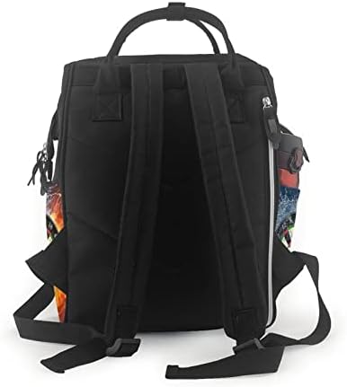 Aseelo ljubičasti leptir multifunkcionalni ruksak ruksak ruksaka za laptop nosite na ruksaku putni ruksak