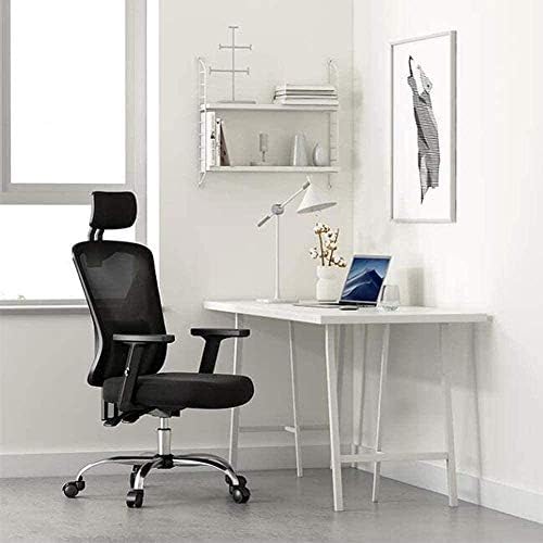SCDBGY Ygqbgy ergonomska kancelarijska stolica mrežasta kancelarijska stolica sa visokim naslonom kompjuterska