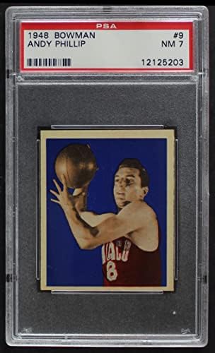 1948 Bowman 9 Andy Phillip Stags-Bskb Psa Psa 7,00 STAGS-BSKB Illinois
