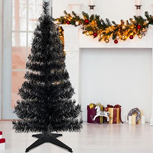 SwunkMeon 4 FT Umjetno božićno drvo, vatrootporno otporno na plahta za božićne boje s gustom 225 kopnenim vrhovima i stabilnim postoljem, božićnom ukrasom za kućnu sopstvenu spavaću sobu