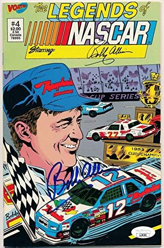 Bobby Allison NASCAR potpisan / potpisan NASCAR Magazin Cover JSA 157542 - potpisani NASCAR časopisi