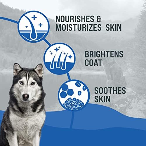 Boe Veterinary Essentials BrilliantCoat izbjeljivanje šampon & regenerator za pse & mačke – sa koloidnim